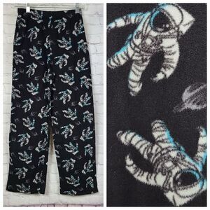 Astronaut  Boys Pajamas XL 14/16 Blue Space Saturn NASA Fleece PJ Bottom Pants
